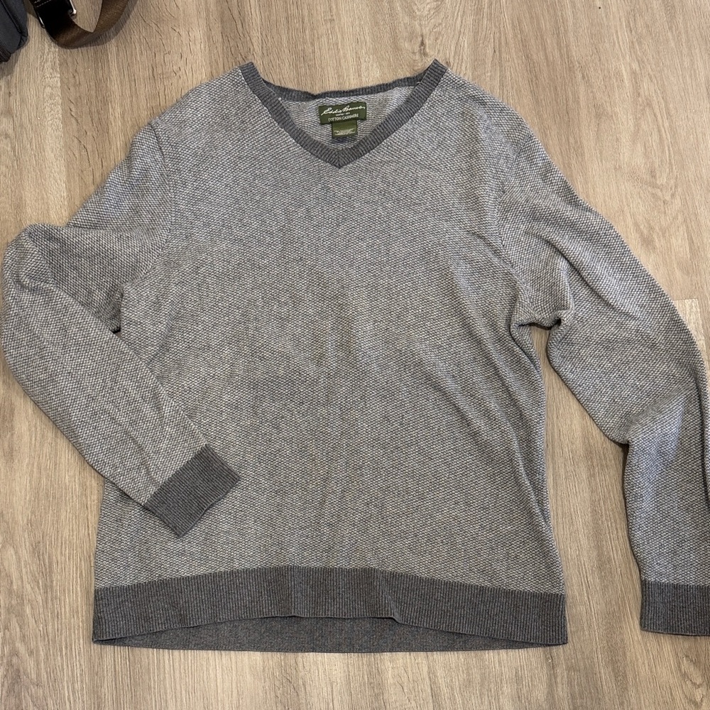 Eddie Bauer Men's Cashmere Sweater